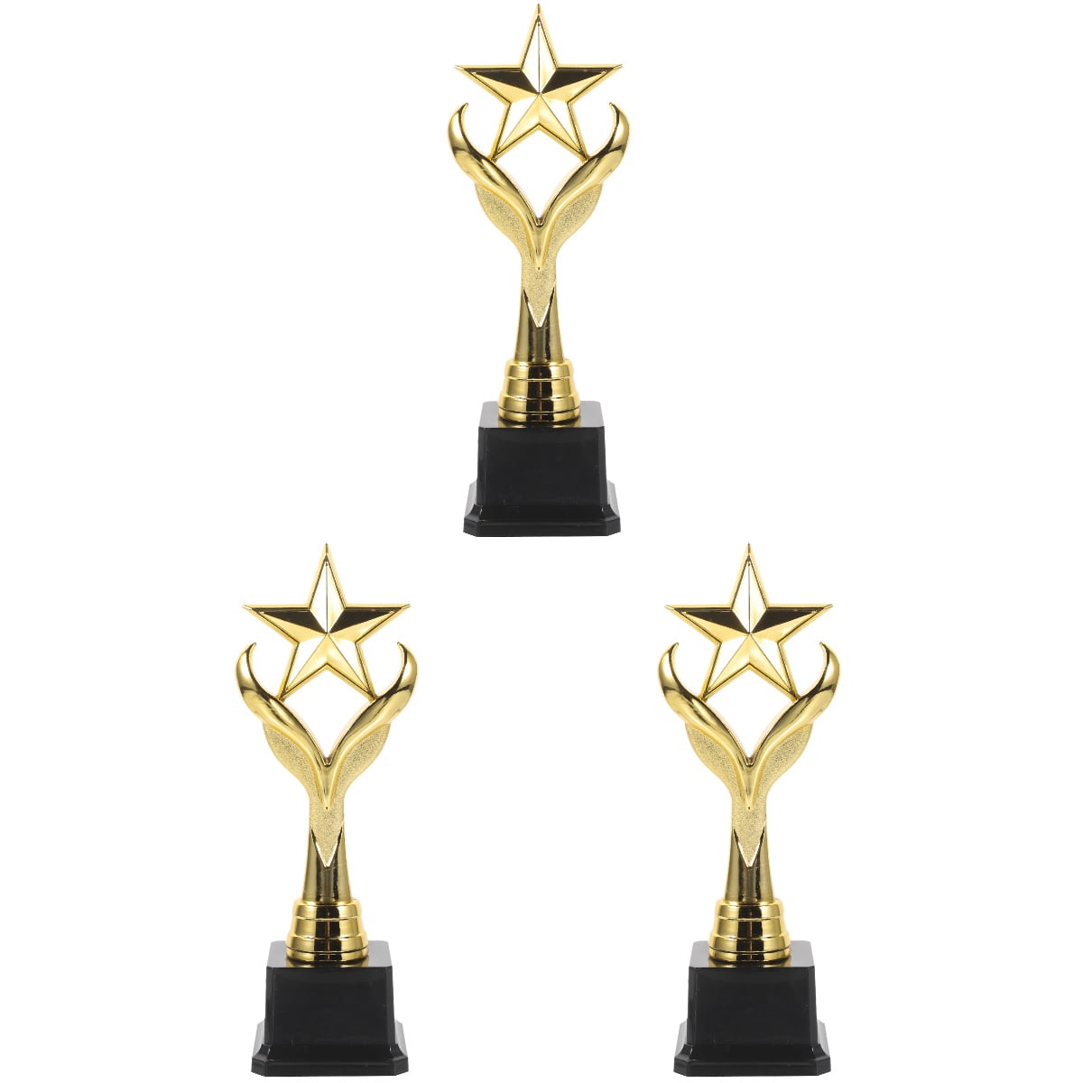 MLINS 3 Trophies Student Trophy Mild Material Game Child