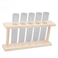 thumbnail image 1 of Glass Test Tube Plant Terrarium, Polished 5 Test Tube Plant Terrarium  For African Violet, 1 of 8