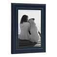 thumbnail image 3 of DesignOvation Kieva Solid Wood Picture Frame, Distressed Navy Blue 5x7, Pack of 6, 3 of 7