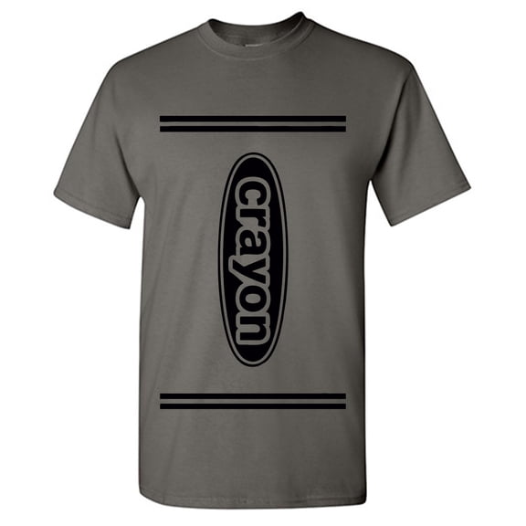 Crayon Sarcastic Humor Graphic Novelty Funny Tall T Shirt