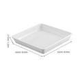 thumbnail image 2 of LOLIPPYY 10pcs Plastic Drip Tray Flower Pot Tray Support Flower Pot for Outdoor Use, 2 of 8