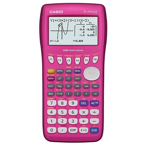 Casio FX9750 GII Pink Graphing Calculator