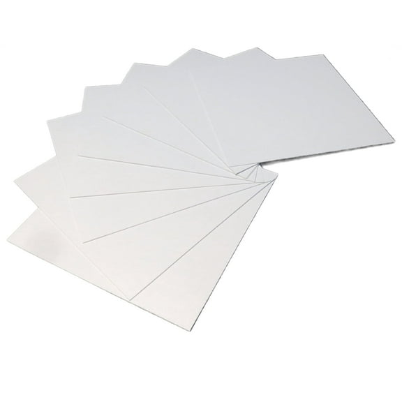 8 pack, .060 x 12 x 12" White, UltraSmooth, 100% , High Impact