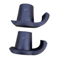 thumbnail image 4 of 2x Walker Glide Skis Walking Feet Cap Essentials Walker Accesorios para personas mayores Agujero Negro 25mm, 4 of 9
