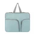 thumbnail image 1 of ziyahi Housse d'Ordinateur Imperméable Étui Portable Poche Protecteur Réutilisable Compartiments Rangement d'Affaires Vert 10 Pouces, 1 of 5