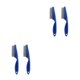 thumbnail image 1 of Methold 2 pack/lote agarre cómodo y elegante peine profesional para pulgas para mascotas peine para animales duradero azul L azul l 2Conjunto, 1 of 6