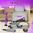 thumbnail image 5 of BigAlex Folding Walking Cane with Dual LED Lights, Adjustable Height Lightweight Walking Stick with Stable Rubber Base and Carrying Bag for Men Women and Seniors, 5 of 7