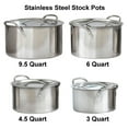 thumbnail image 6 of 8 Piece Stainless Steel Stock Pot Set, 6 of 6
