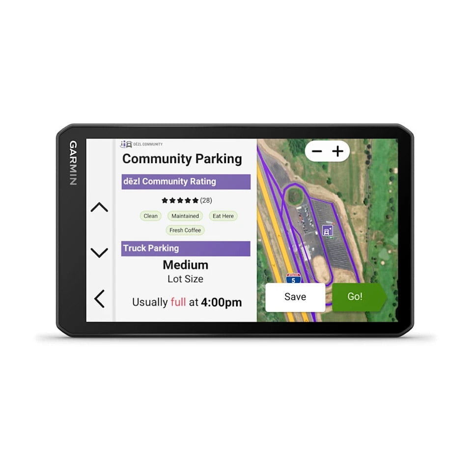Garmin Dezl OTR720 GPS Truck Navigator 7" Display + dēzl Headset 210 Premium 2-in-1 Trucking Headset