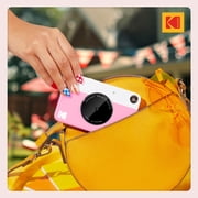 Kodak Printomatic Prints on Zink 2 x 3 Photo Paper Instant Print Camera, Pink