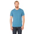 thumbnail image 1 of Bella Canvas Mens CVC Jersey Tee, 2XL, Heather Deep Teal, 1 of 3