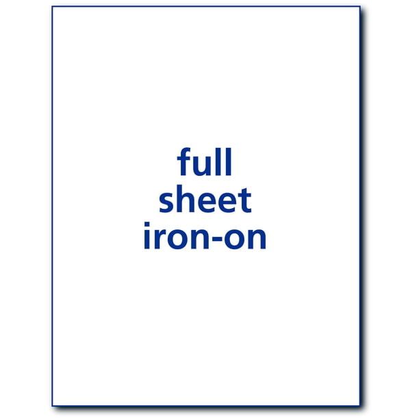 Avery Heat Transfer Paper for Dark Fabrics, 8.5