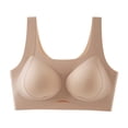 thumbnail image 4 of 2 Pack 3X-5X Plus Size Sports Bras for Women No Underwire Push Up Bralettes Womens Lightweight Pullover Full-Coverage Back-Smoothing Underwear Bra, 4 of 8