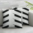 thumbnail image 3 of PHYHOO Boho Stripe Pillow&nbsp;Cover Geometric Throw&nbsp;Pillow&nbsp;Cover Exotic Morden Black Brown Lines Cushion&nbsp;Cover Minimalism Fashion Cushion Case for Adult Men Women, 3 of 5