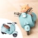 thumbnail image 5 of Patinete de juguete con luz y música, interactivo y giratorio. Lindo juguete para sentarse, ideal para decorar el escritorio o como adorno para coleccionistas. ¡Exhibe tu motocicleta!, 5 of 8