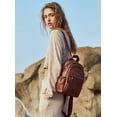thumbnail image 2 of Bandolera CLUCI para mujer, de piel, convertible, de viaje, color negro, 2 of 8