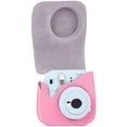 thumbnail image 2 of Bag Compatible With Instax Mini 9 / Mini 8 8+ Instant Camera Made Of Soft Synthetic Leather With Shoulder Strap And Bag (Brown), 2 of 7