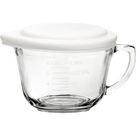 Anchor Hocking 2-qt Glass Batter Bowl with Lid