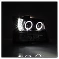 thumbnail image 2 of For 03-07 Silverado 1500HD (Exc. Body Cladding) TD LED Halo Projector Headlights + Bumper Lights Set (Black) TD-PRO-JH-CSIL03-SET-BK, 2 of 4