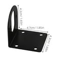 thumbnail image 2 of LEORX 1Pack Motor Mounting Bracket Iron Metal for Motor Drill DIY Projects 1.85X1.69X1.65in, 2 of 8