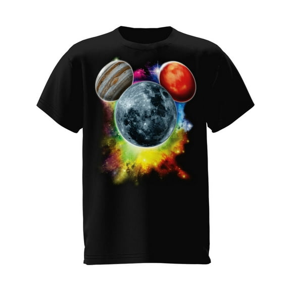 Disney Mickey Glow in the Dark Youth Tee Shirt, XS-XL (Boy's)