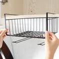thumbnail image 4 of Agiferg Kitchen Storage Bin Under Shelf Wire Rack Cabinet Basket Organizer Holder Stand, 4 of 4