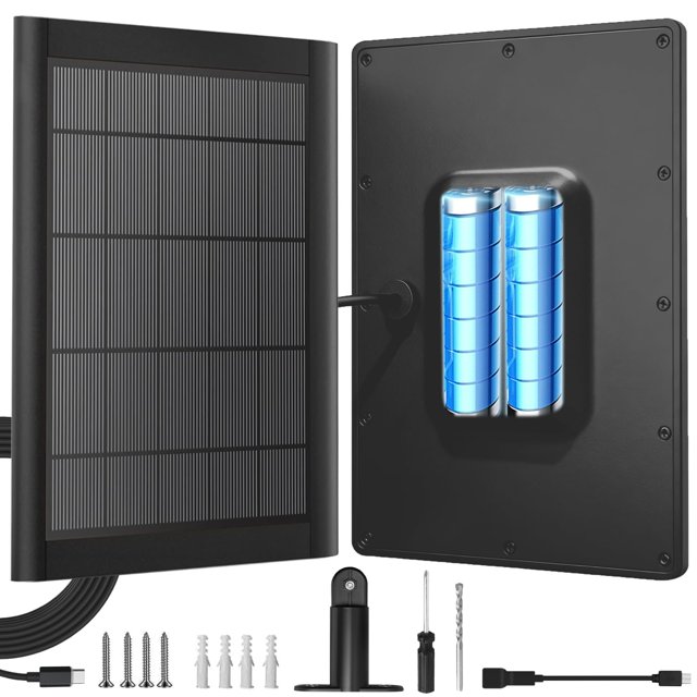 Cargador Solar YUELAN 5W con Batería Impermeable de 3500mWh