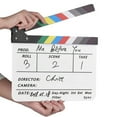 thumbnail image 2 of JZROCKER Professional Acrylic Film Clapboard Reusable Clapper Board Film Shoots Director with Magnetic Blackboard Eraser, 2 of 10