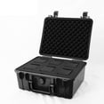 thumbnail image 3 of Waterproof Watch Case Organizer Display Durable for Traveling Father Suitcase Watch Clock A Black with 6, 3 of 9