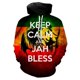 thumbnail image 3 of Sudadera con capucha con estampado de Jah Bless para hombres y mujeres, sudadera con capucha holgada informal con estampado 3D, ropa de calle para hombres, jerséis de gran tamaño, sudadera, ropa, 3 of 5