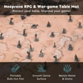 thumbnail image 4 of Foldable Battle Mat for Tabletop RPG 36x72 in, Sandy, 4 of 6
