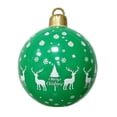 thumbnail image 5 of Christmas Inflatable Green Reindeer Snowflake Ornament Ball, Holiday Decoration for Yard Lawn Porch Garden Indoor Xmas Party, 5 of 5