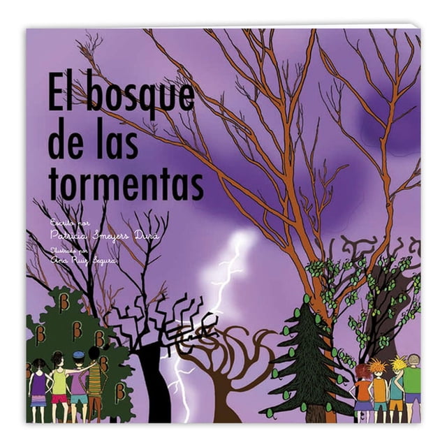 El bosque de las tormentas. Cuento infantil Blanco