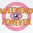 thumbnail image 2 of CafePress - Retro 80S Weekend Forever Body Suit - Long Sleeve Cotton Baby Bodysuit, 2 of 4