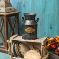 thumbnail image 3 of PENGXIANG Flower Vase Iron Flowerpot For Rustic Home Decor Metal Vintage Wedding Pitcher Jug, 3 of 8