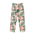 thumbnail image 4 of Xecao Lilies Flowers Men's Straight Lounge Pajama Pants: The Ultimate in Comfortable Sleepwear, 4 of 9