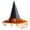*YY New-Orange, variant on Halloween Decorative Props Halloween Hat Children Adult Party Dance Up Witch Hat for Halloween Festive Home Accents