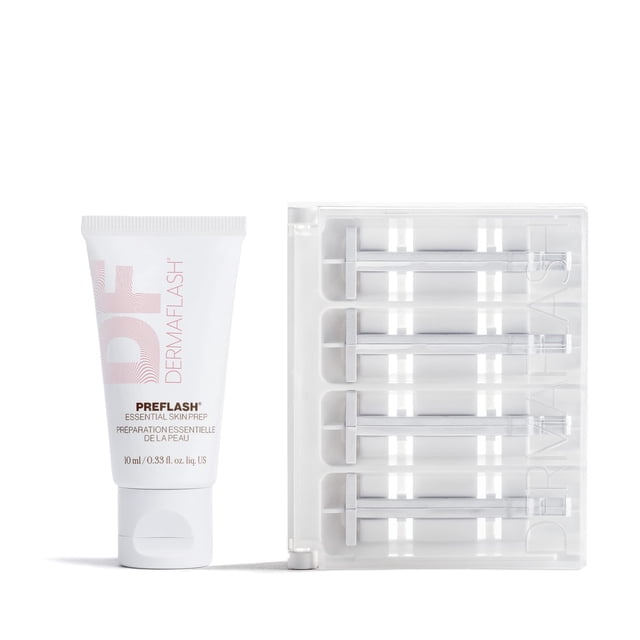 DERMAFLASH ESSENTIALS Dermaplaning Kit de reposición para mujer (suministro de 4 semanas)