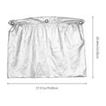 thumbnail image 3 of EeaseCA 4pcs Suction Cup Window Shade Stretchable Car Privacy Curtains Car Window Screens for Side Windows, 3 of 8