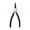 Straight head for ex, variant on MOMOJIA 9inch Snap Rings Pliers Internal External Circlip Pliers Straight Bent Pliers Hook and Pick Heavy Duty Making Supplies