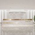 thumbnail image 3 of Check Out Reception Desk Counte Supermarket Barbershop Stainless Steel Reception Desk Modern Recepcion Mostrador Bar Furniture My Lux Decor Round, 3 of 7