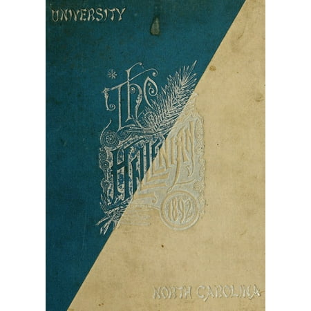(Custom Reprint) Yearbook: 1892 University of North Carolina Chapel Hill - Yackety Yack Yearbook (Chapel Hill NC)