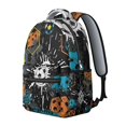 thumbnail image 4 of Students Football Sports Backpack Baseball Soccer Basketball Ball Game School Bag with Team Design, Durable and Adjustable Strap, 4 of 6