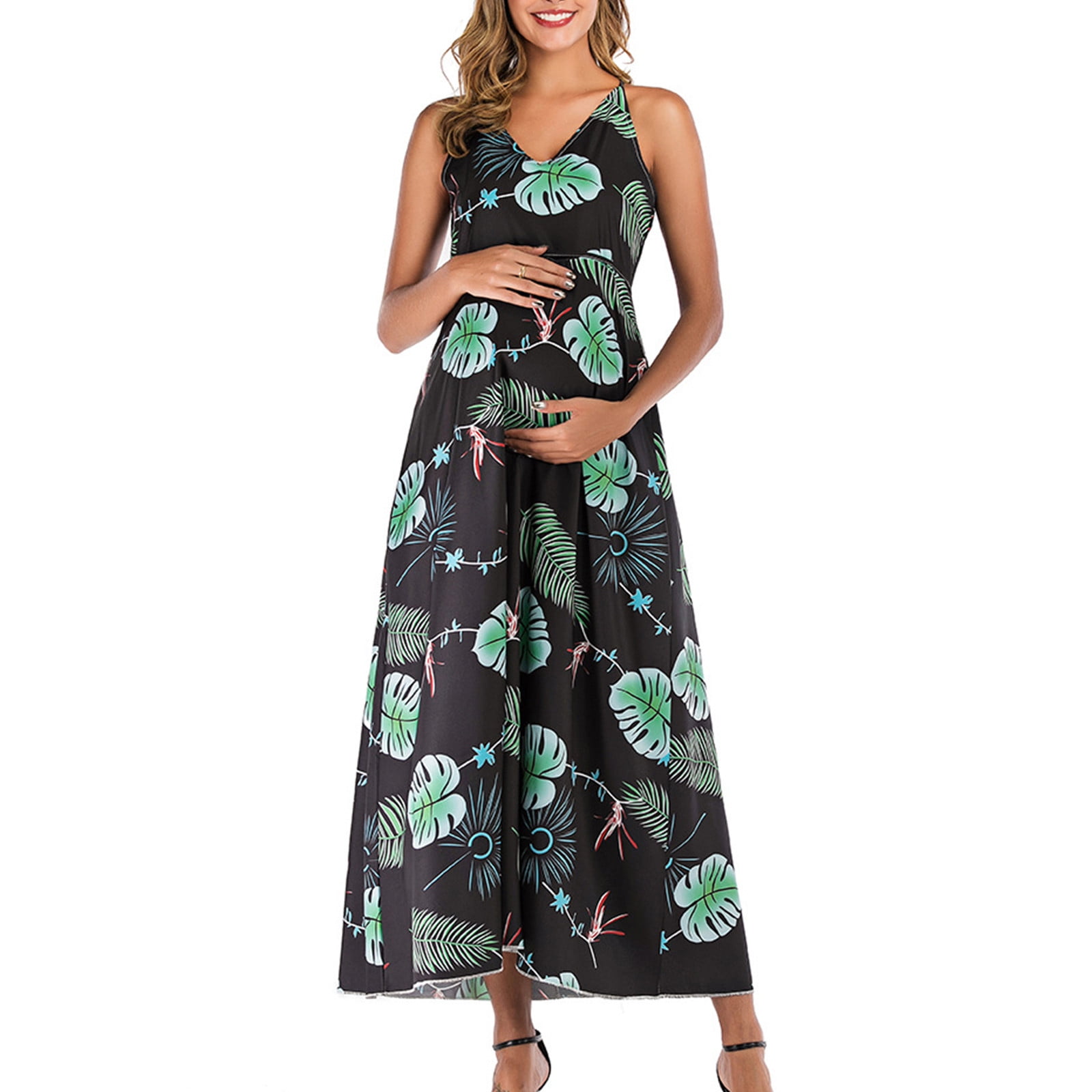 maternity maxi casual dresses