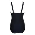 thumbnail image 5 of RUTAYY Women's One Piece Swimsuits Solid Color Bikini Shirred Tank Breathable Comfortable Vintage Water Sport Swimsuit, 5 of 5