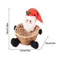 thumbnail image 3 of Christmas Decorations Christmas Fruit Basket Children Gift Candy Box, 3 of 6