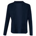 thumbnail image 4 of Women's Business Blazer Casual Open Front Long Sleeve Notched Lapel Suit Jacket Lightweight Y2K Coat Fall Outfits, 4 of 6