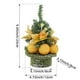 thumbnail image 3 of Adornos navideños, adornos navideños, árbol de Navidad, decoración de escritorio, material plástico, simulación de hojas, decoración de escritorio, adornos navideños, árboles decorativos de plástico, 3 of 6