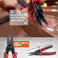 thumbnail image 5 of 5-pcs Plier Tool Set, 5 In 1 Versatile Tool Kit, With Linesman Plier, Wire Stripper, Crimping Tools, 5 of 5