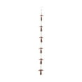 thumbnail image 3 of Cadena de lluvia de metal decorativa, de repuesto para canaletas, drenaje de aleros, colector de agua de 130 cm de largo para techos exteriores,, 3 of 9